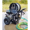 TORRENT3GB-21HR Industrial 15HP Gearbox Driven Petrol Pressure Washer - 3000psi, 200Bar, 21L/min - with Hose Reel