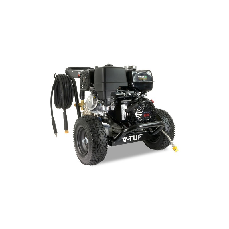 V-TUF DD130 Industrial 13HP Honda Driven Petrol Pressure Washer - 4350psi,300Bar (max) 250 Bar WP, 15L/min
