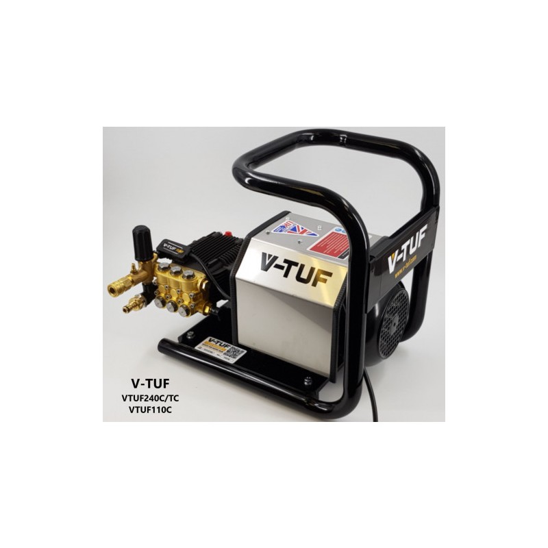 V-TUF240TC PORTABLE PRESSURE WASHER 240V (TOTAL STOP)