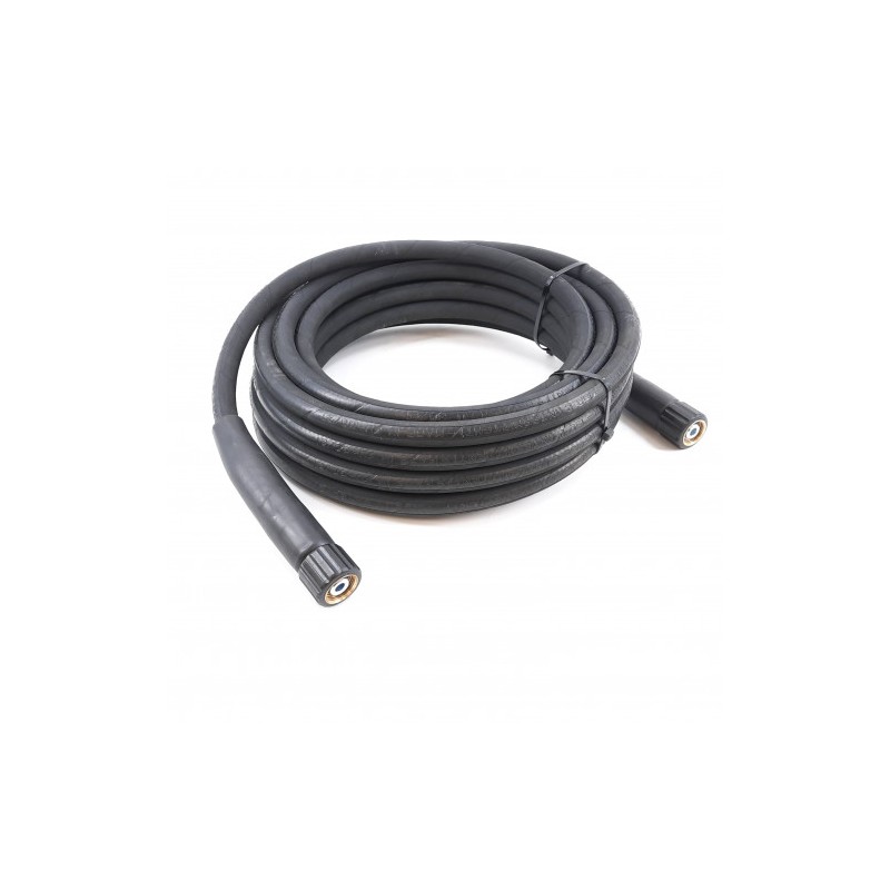 10m 1w 3/8 BLACK V-TUF HOSE M22F x M22F Cuffs