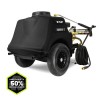 TORRENT2 Industrial 7HP 150L Mini-Bowser Petrol Pressure Washer - 2755psi, 190 Bar, 13L/min