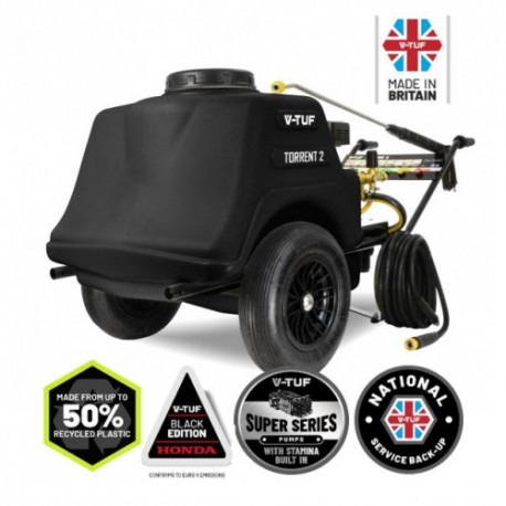 TORRENT2H - 150L PETROL PRESSURE WASHER BOWSER - HONDA 150BAR 13L/MIN