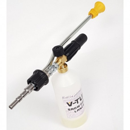 FOAM LANCE - V-TUF BOTTLE (ADJUSTABLE) & KTQ MALE QUICK RINSE - OPF075R