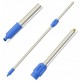 V-TUF tufBRUSH PRO HEAVY DUTY BRUSH POLE - TELESCOPIC 1.55m - 2.7m with BRASS 1/4 Thread x KCQ MALE INLET - H2.032
