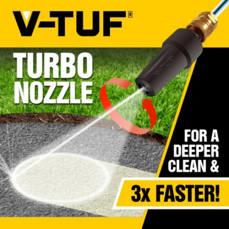 V-TUF Professional TURBO NOZZLE for V-TUF V3 & V5 PRESSURE WASHER