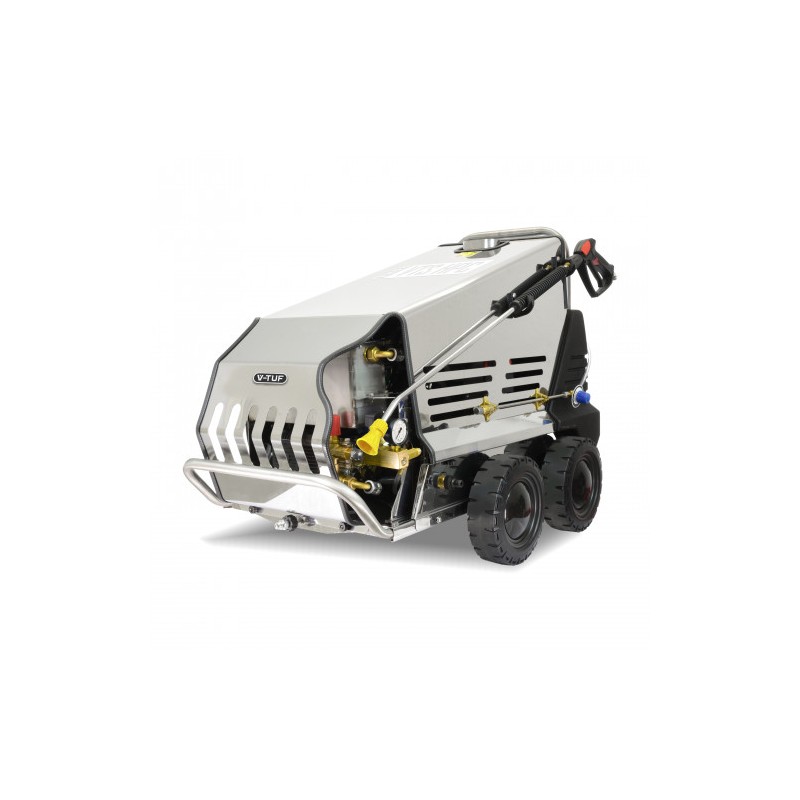 V-TUF RAPID VTS1210HPC XL MOBILE HOT PRESSURE WASHER 240V, 100Bar, 12L/Min - High Temperature