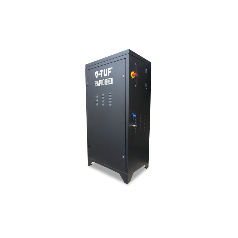 V-TUF RAPID SXL BE- 240V - 12 l/min 100 BAR STATIC HOT PRESSURE WASHER BLACK EDITION Cabinet