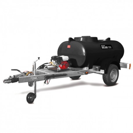 V-TUF DELUGE 6.5HP 165Bar 13L/min Direct Drive Honda Petrol 500 ltr Highway Trailer Bowser Pressure Washer