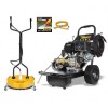 V-TUF TORRENT 3 Industrial 15HP Petrol Pressure Washer - 4000psi, 275Bar, 15L/min - 19" Poly DeckPatio Cleaner