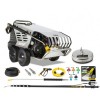 V-TUFRAPIDVSC240v100Bar, 12L/min Hot Water Stainless Industrial Mobile Pressure Washer + BUNDLE