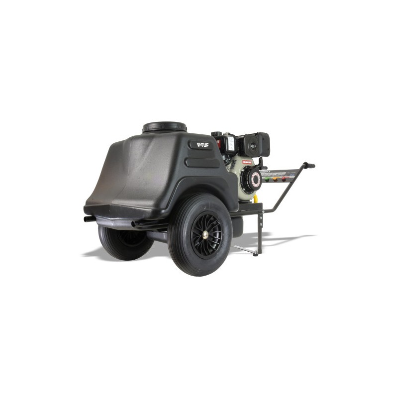 V-TUF TORRENT 2D5 - 150L DIESEL PRESSURE WASHER BOWSER - YANMAR L4.8 150BAR 13L/MIN - "Bio Bowser"