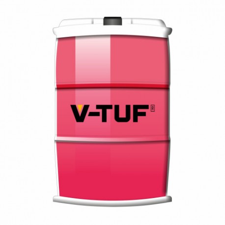 V-TUF 210L WASH & SHINE RETAINER (PINK) - NONCAUSTIC - 10X CONCENTRATED - BIODEGRADABLE - VTC120-210L
