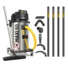 MAXi - 50L H-Class 240v 1750w Industrial Dust Extraction Vacuum Cleaner - 16Ft High Level Cleaning Kit & Pipe Cleaning Tools
