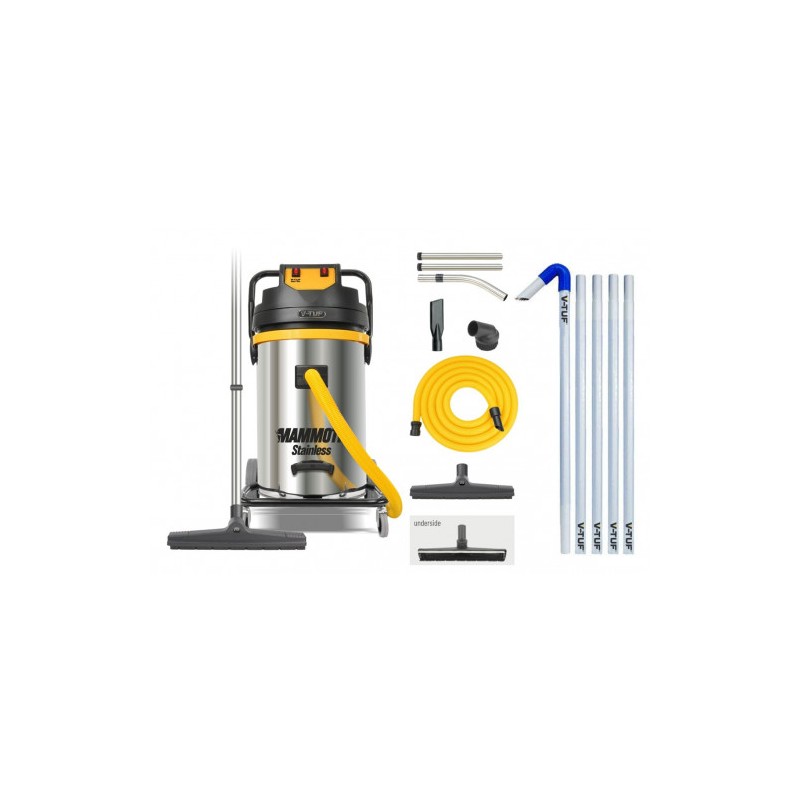 V-TUF MAMMOTH STAINLESS + 20FT GCX ALU 50mm GUTTER CLEANING SET BUNDLE