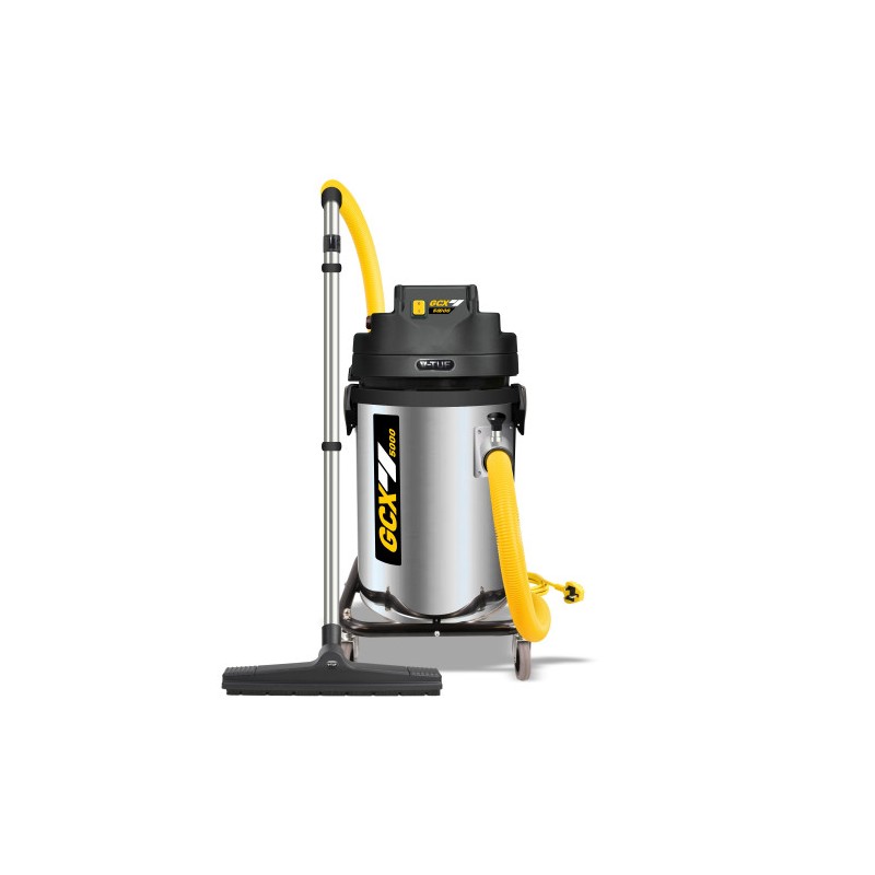 V-TUF GCX4000 1.75KW 37L WET & DRY Industrial Powerful Vacuum Cleaner - Side Entry & Cyclone Tech (240V)