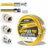 15m 1/2" 10 BAR WASHFLEX PRO WATER SUPPLY HOSE & KCQ COUPLING KIT1