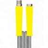 20m 2w 5/16 GREY V-TUF HOSE 3/8M X 3/8F YELLOW cuffs