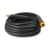 10m 2 WIRE, 3/8" 400BAR 155°C V-TUF BLACK V-TUF with DURAKLIX HEAVY DUTY MSQ COUPLINGS