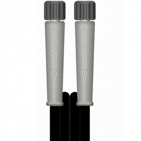 15m 2w 3/8 GREY V-TUF HOSE 22F x 22F Cuffs