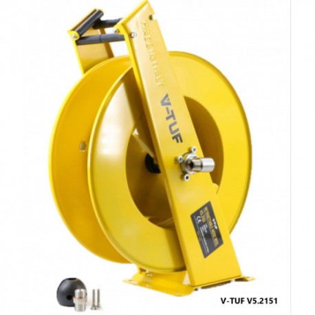 15M V-TUF Retractable Hose Reel - Powder Coated Steel - V5.2151
