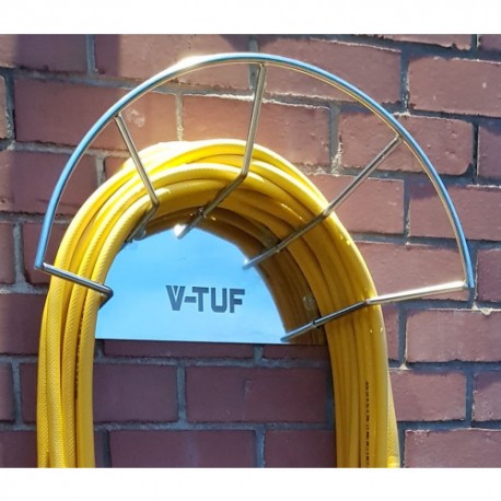 HOSE HANGER (WALL MOUNT) V-TUF- 560mm WIDE S/STEEL 5 SPOKE - V5.020