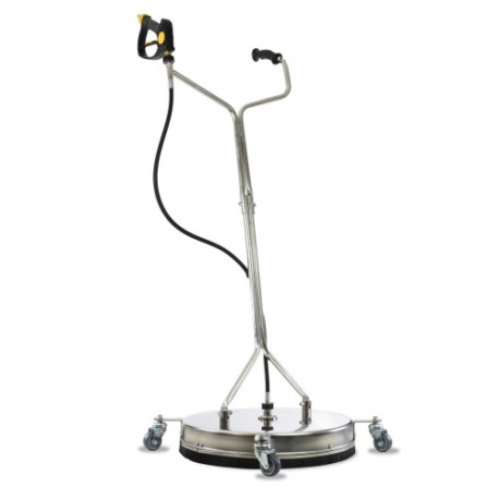 SURFACE CLEANER - 21" 533mm Stainless-Steel Industrial - with Advanced V-Spin Cleaning Technology - H1.007TT