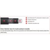 BLACK TECHNOBEL PU, 12mm LOW PRESSURE HOSE, 25m ROLL TECHNOBEL12-25