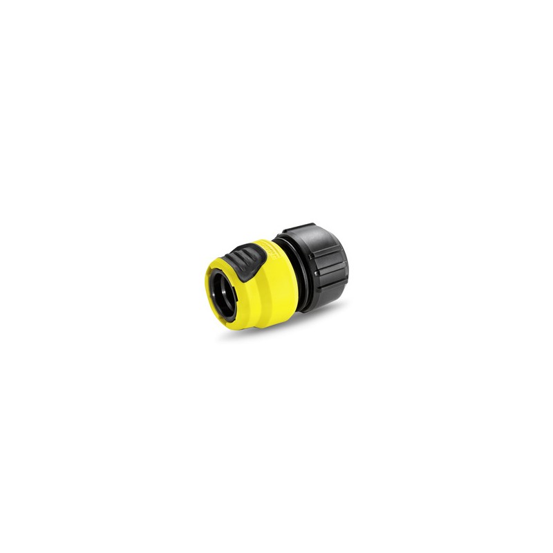 HOSE CONNECTOR MIDDLE AQUA WITH TAG