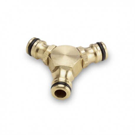 BRASS 3-WAY CONNECTOR