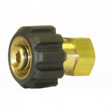 M22F x 3/8F M3 SCREW COUPLING - B14.1013