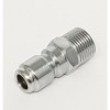 MSQ DURAKLIX STAINLESS STEEL QR MALE PLUG 3/8"M - B14.9191MSS