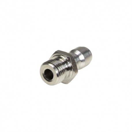 V-TUF SSQ MALE PLUG x 1/4M - STAINLESS STEEL