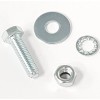 M8 x 30 BZP BOLT, NUT & WASHER KIT - M8X30BZPBNW