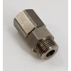 SWIVEL STRAIGHT - COMPACT STAINLESS STEEL 1/2M x 1/2F - B5.312C