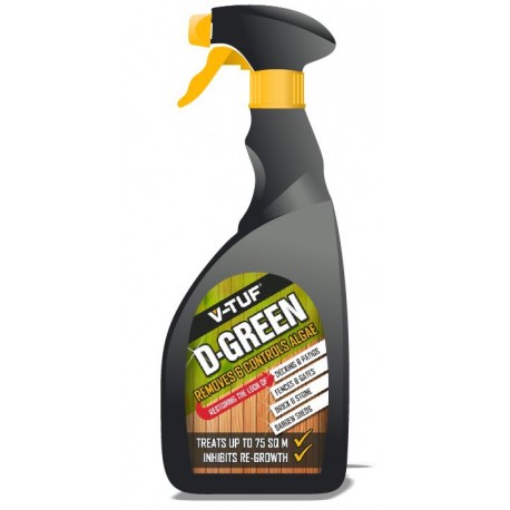 V-TUF D-GREEN 750ml GARDEN SURFACE MOSS & ALGAE CLEANER