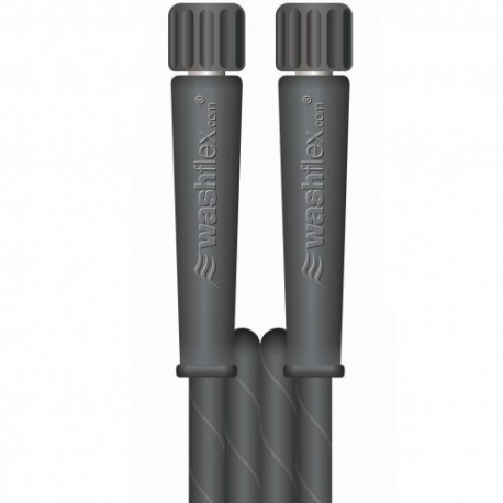 10m 2w 5/16 BLACK V-TUF HOSE 22F x 22F Cuffs