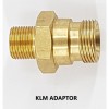 KLM MALE x 3/8" MALE Adaptor Nipple for Karcher