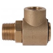 Replacement 90° Swivel Elbow for Wall Mounted Metal Hose Reel, 22.0206