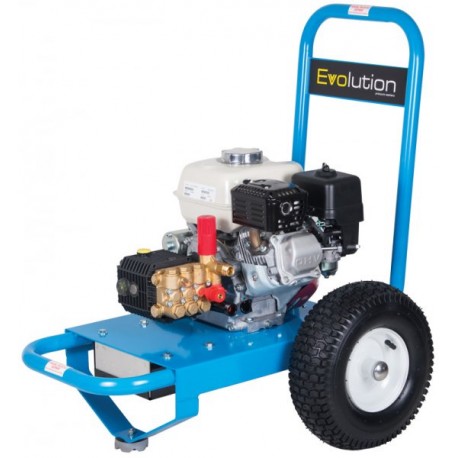 Honda Evolution 1 Series 12150 Cold Water Petrol Pressure Washer on Wheels- Electric Start