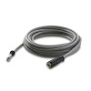 Karcher High-pressure hose, 10 m, DN 8, AVS trigger gun connection, food industry, grey 63907040