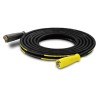 Karcher High-pressure hose, 20 m ID 8, AVS trigger gun connector, suitable for food industry, grey 63907050