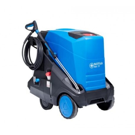 Nilfisk MH 7P-180/1260 FAX with hose reel heavy duty pressure washer 400v