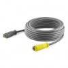 Karcher High-pressure hose 15 m ID 6, AVS trigger gun connector 11 mm, suitable for food industry, grey 61100630