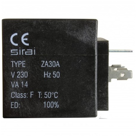 SIRAI SOLENOID COIL 230V GS83070
