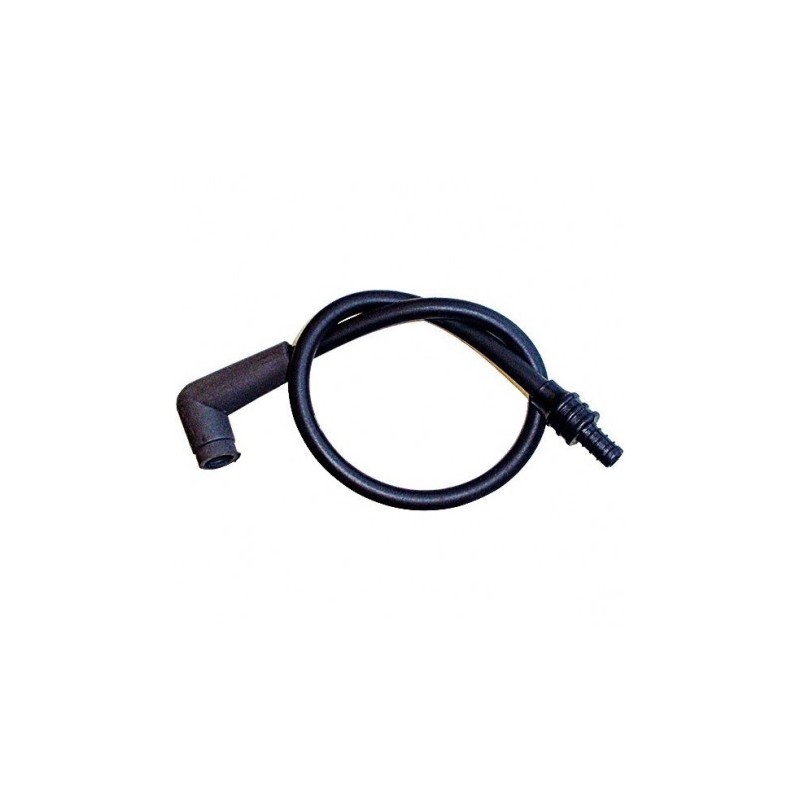 IGNITION CABLE BLACK WITH 4mm PUSH CONNECTOR BUR0030
