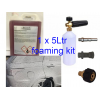 5ltr Non-Caustic Snow Foam-Foam & 1ltr Foaming Bottle Kit for Vehicle cleaning