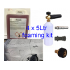 4 x 5ltr Non-Caustic Snow Foam-Foam & 1ltr Foaming Bottle Kit for Vehicle cleaning (Foam & Bottler Kit 4)